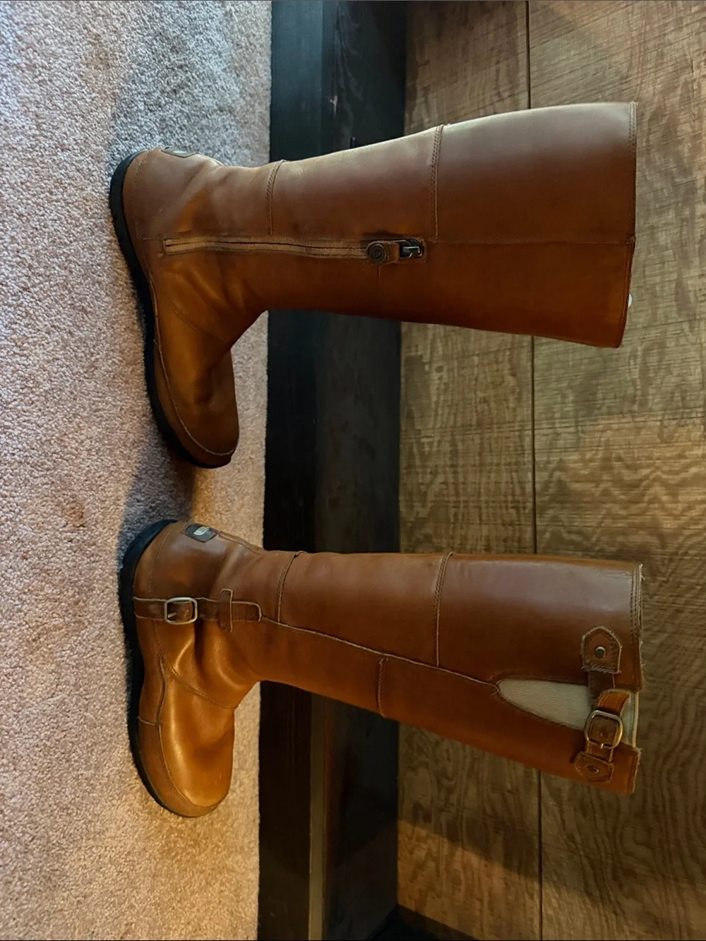 The North Face Women's Leather Boots in Brown